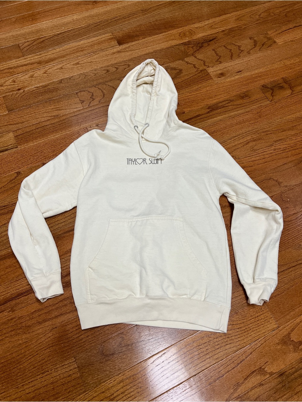 Taylor Swift Ivory/The Eras Tour Pullover Hoodie